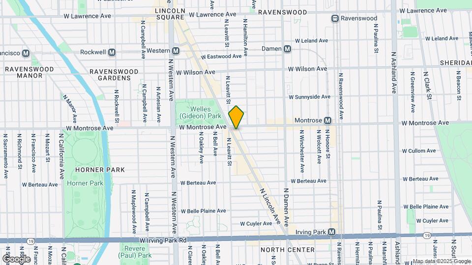 2828 N Cambridge Ave Map and Location Details