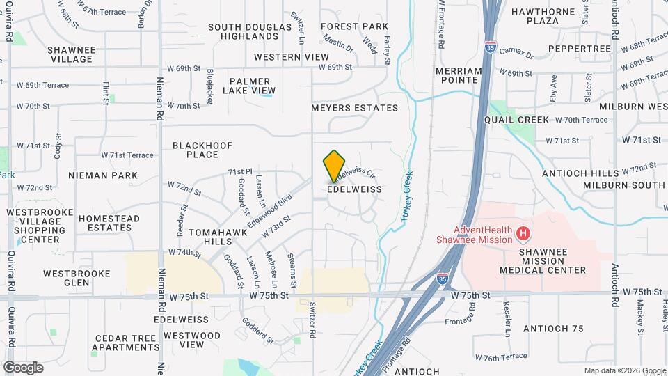 10174 Edelweiss Cir Map and Location Details