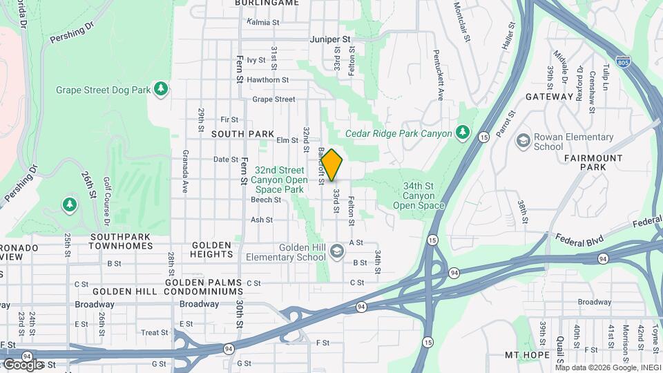 1538 33rd St Mapa y Detalles de la Ubicación