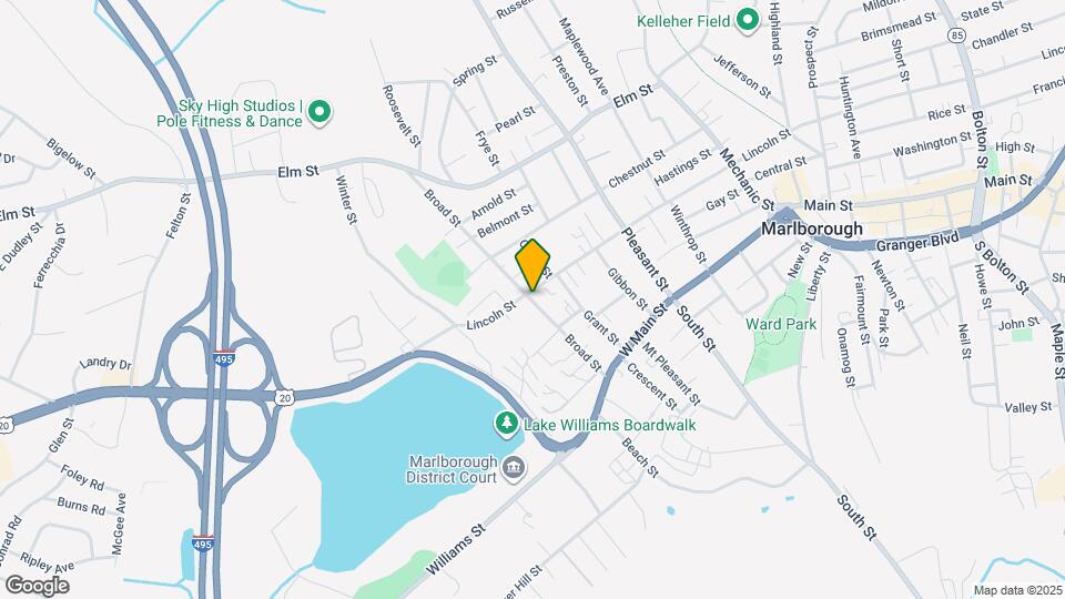 85 Broad St Map and Location Details