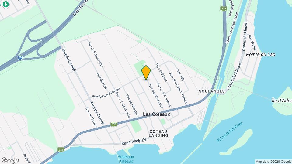 182 Des Bouleaux Rue Map and Location Details