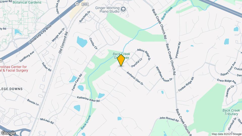 11228 Amherst Glen Dr Map and Location Details