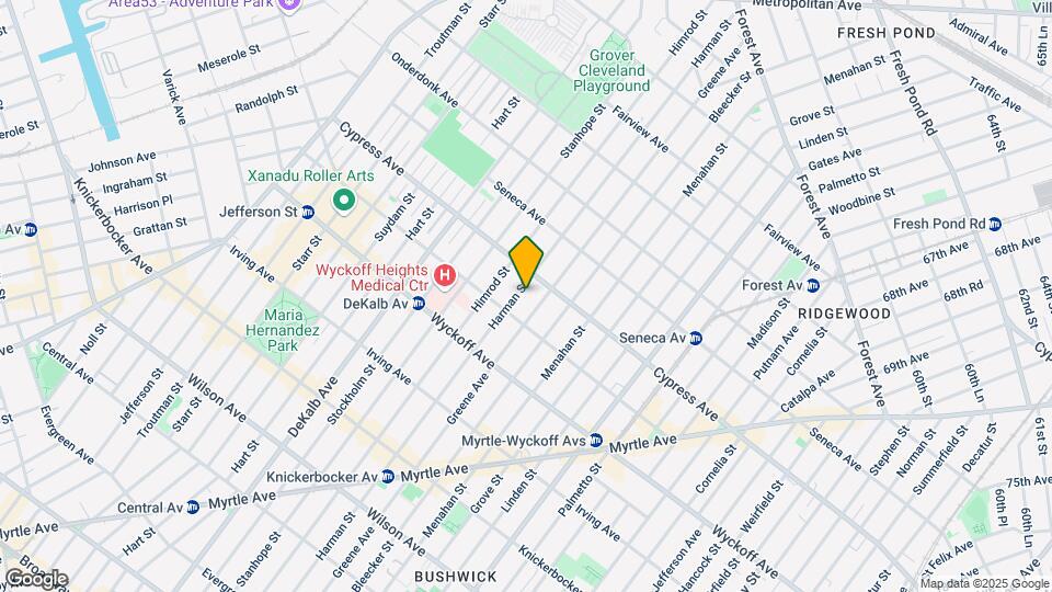 474 Harman St Mapa y Detalles de la Ubicación