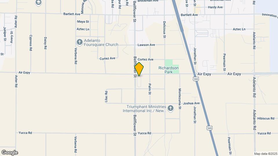 Adelanto RV Park Map and Location Details