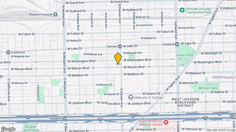 2008 W Warren Blvd Map and Location Details