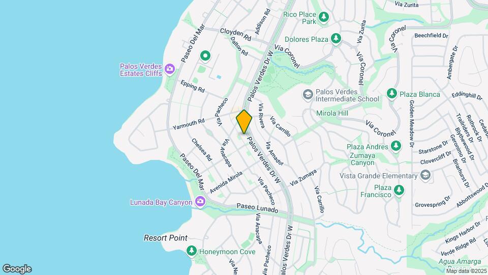 2341 Palos Verdes Dr W Map and Location Details