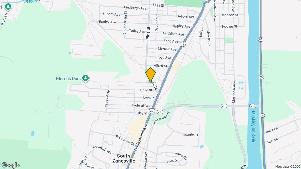 714 Chester St Map and Location Details