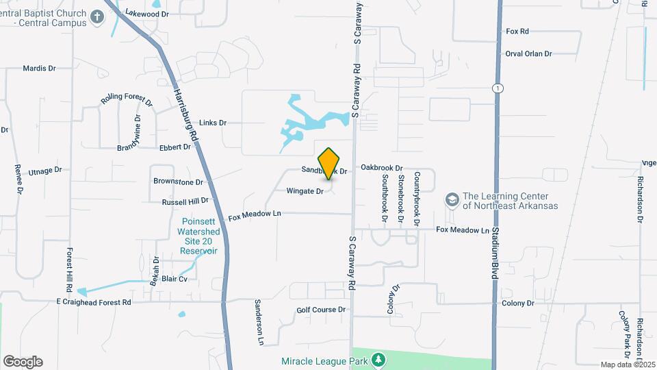 2114 Wingate Dr Map and Location Details