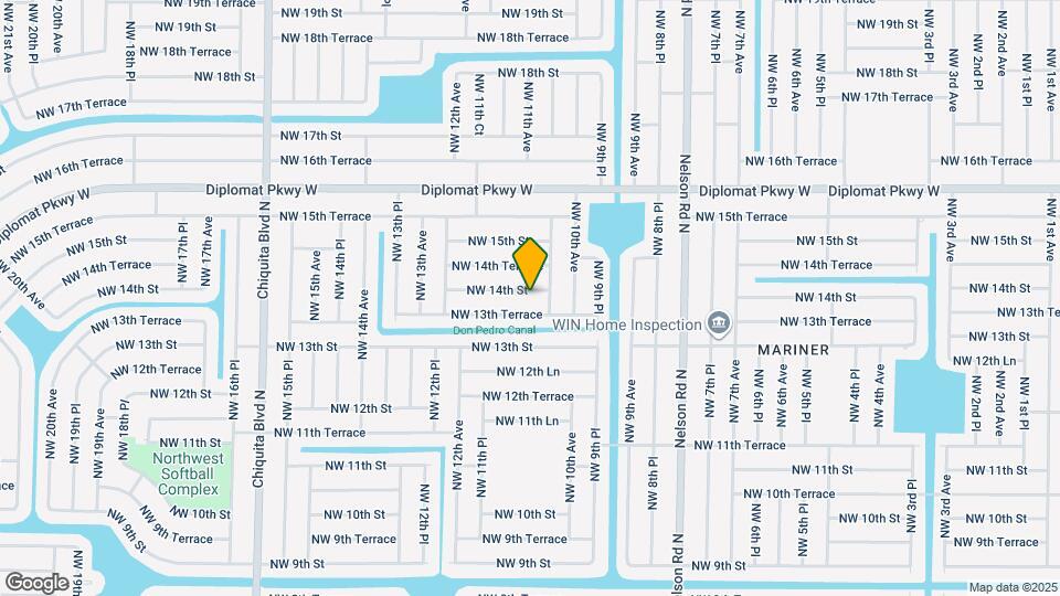 1024 NW 14th St Map and Location Details