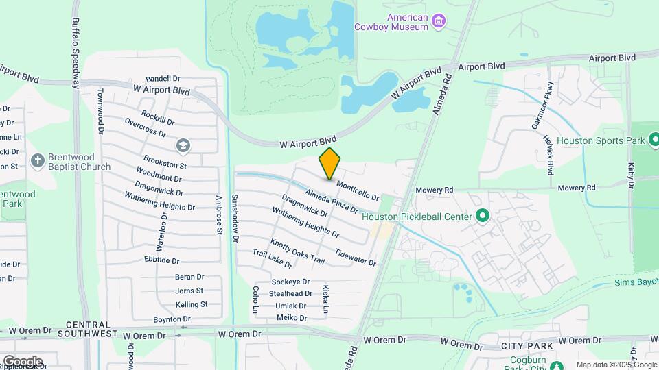 2815 Monticello Dr Mapa y Detalles de la Ubicación
