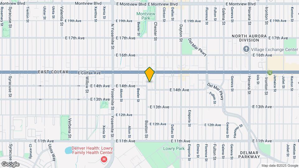 1430 Boston St, Unit 1432B Map and Location Details