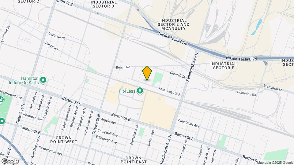 99 Mcanulty Blvd Map and Location Details