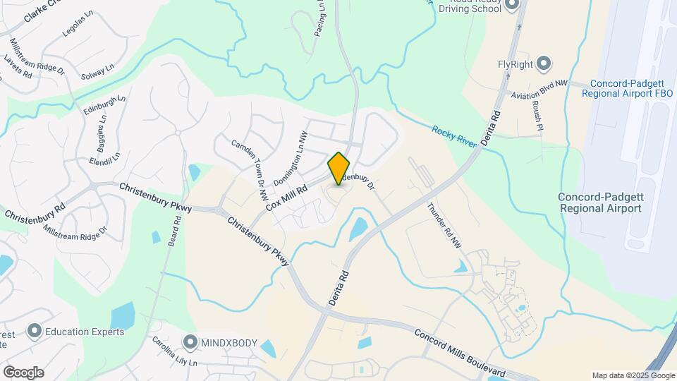 9221 Walnut Hl Rd NW Map and Location Details