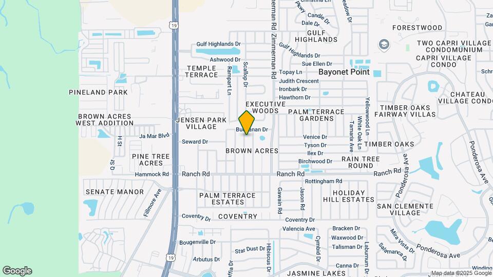 11134 Harding Dr Map and Location Details