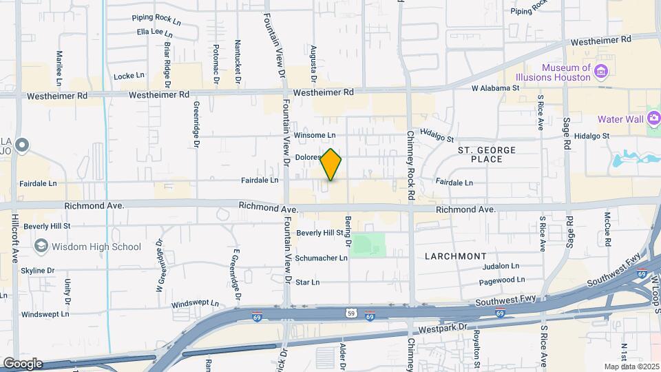 5823 Fairdale Ln Map and Location Details