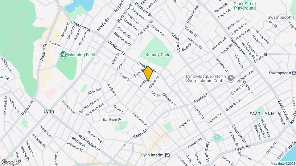 122 Sheridan St, Unit U1 Map and Location Details