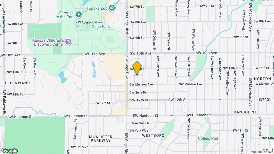 1120 SW Jane Ave Map and Location Details