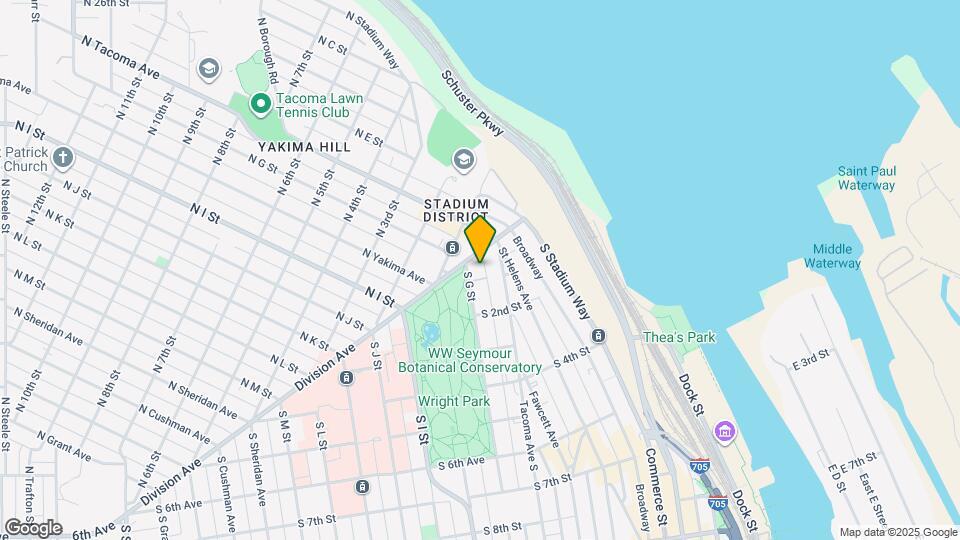 Merrill Gardens at Wright Park Map and Location Details