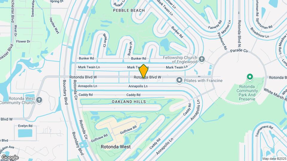 213 Rotonda Blvd W Map and Location Details