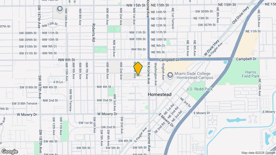 77 NW 5th St Map and Location Details