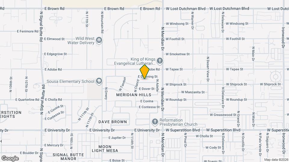 11448 E Dartmouth St Mapa y Detalles de la Ubicación