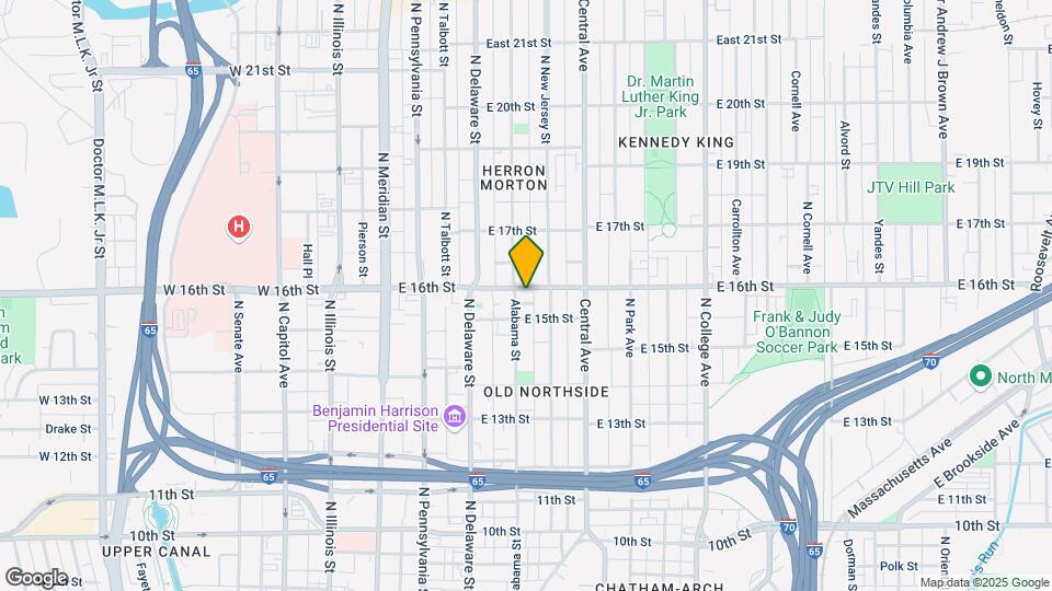 1529 Alabama St Map and Location Details