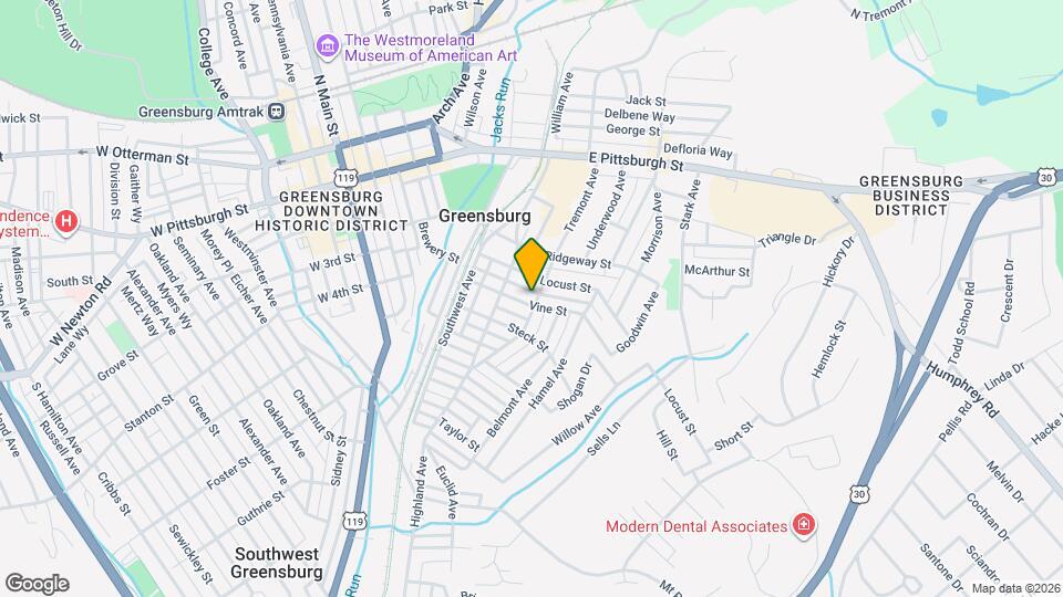 408 Tremont Ave Map and Location Details