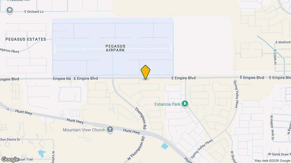 4332 W Hannah St Map and Location Details