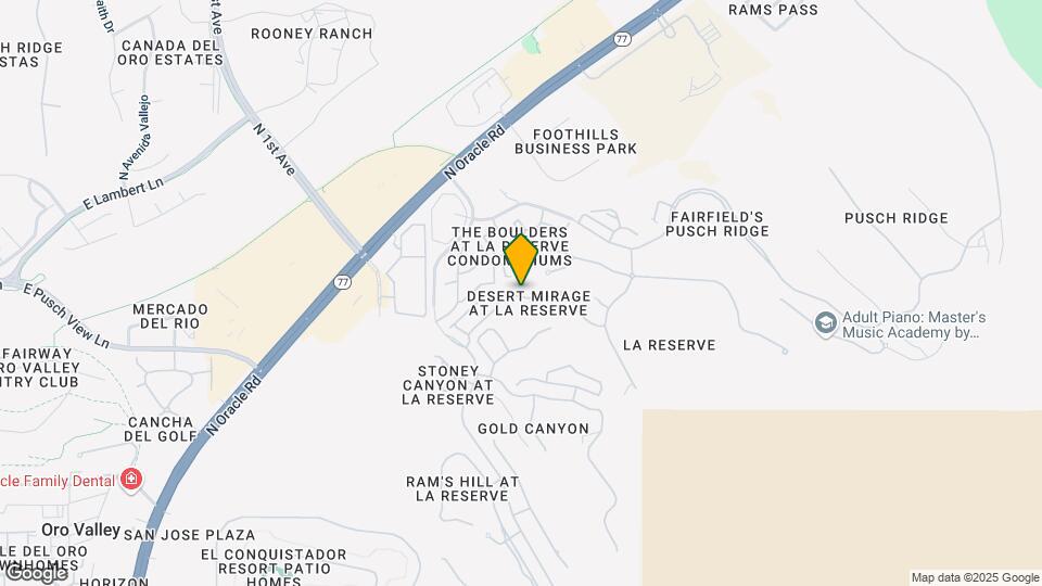 1551 E Sonoran Desert Dr Map and Location Details