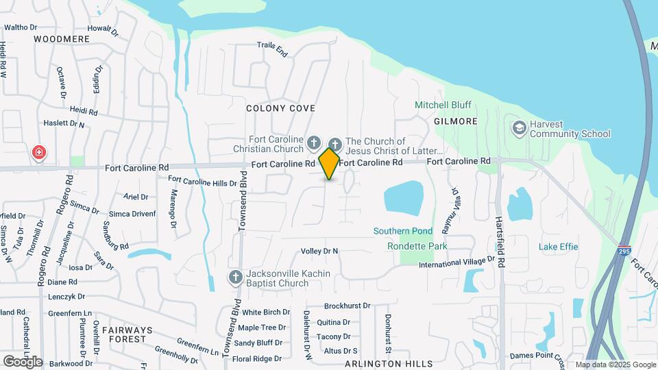 3641 Caroline Vale Blvd Map and Location Details