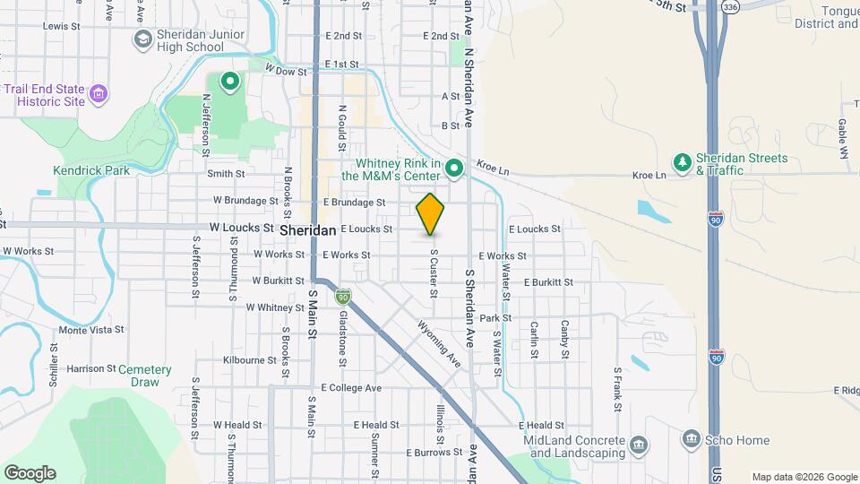 34 S Custer St, Unit 34 S Custer St Map and Location Details