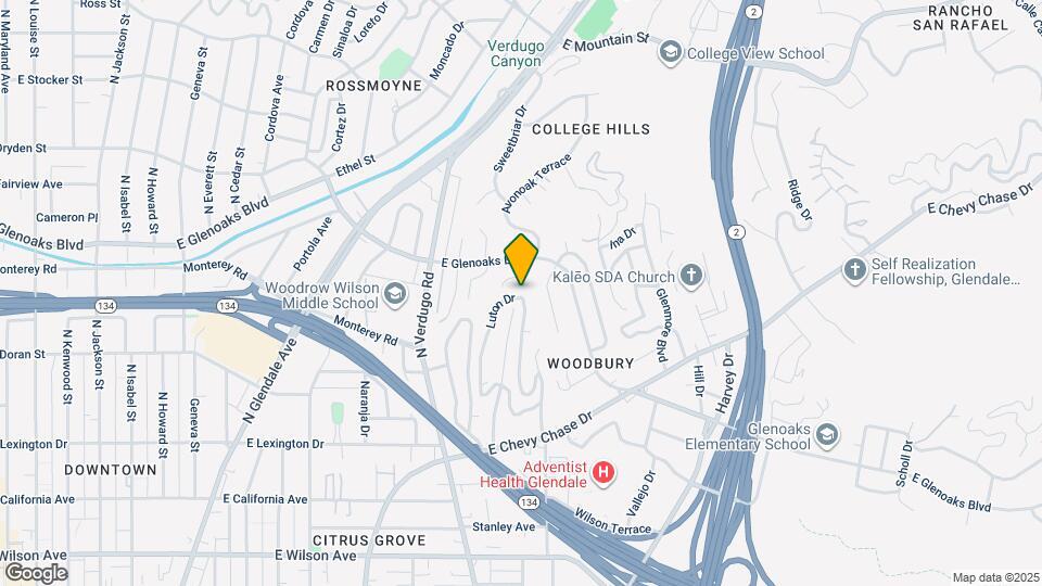 701 Luton Dr Map and Location Details