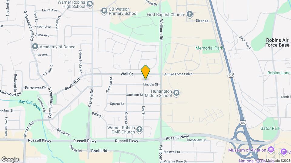 114 Lincoln St Map and Location Details