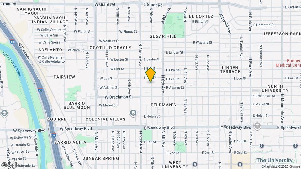 49 E Adams St Map and Location Details