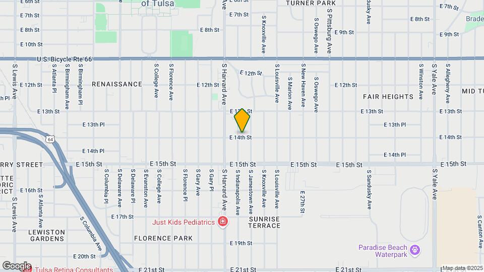 1347 S Indianapolis Ave Map and Location Details