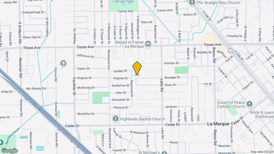 2622 Rosalee St Map and Location Details