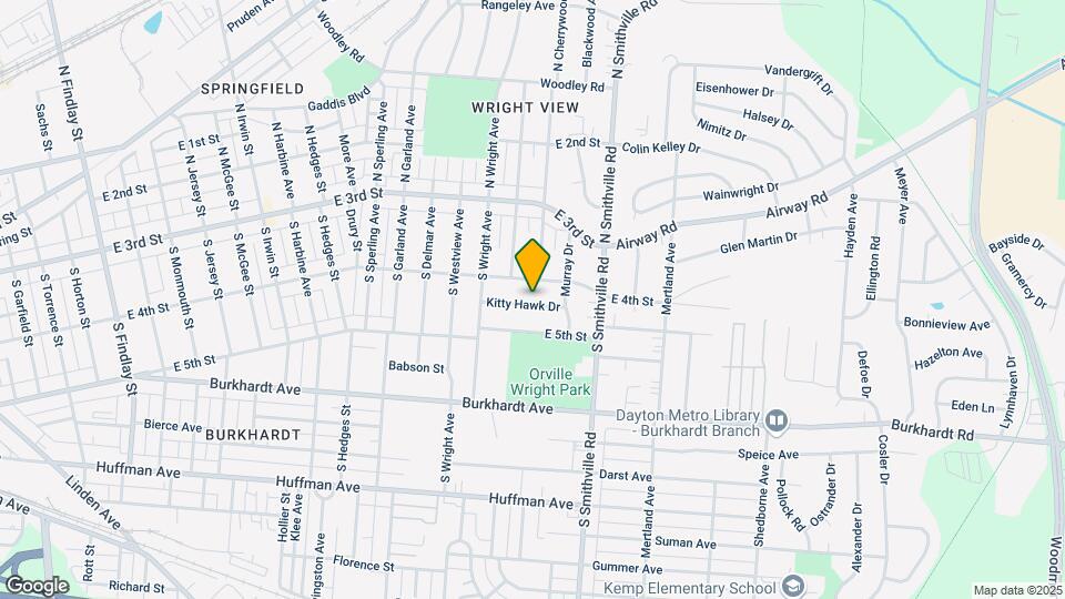3921 Kitty Hawk Dr Map and Location Details
