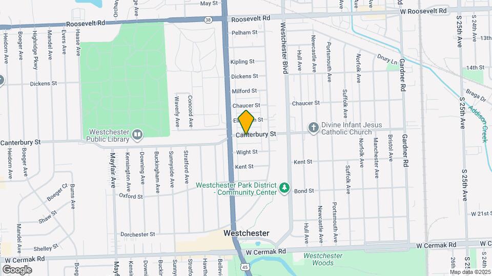 10323 Canterbury St Map and Location Details