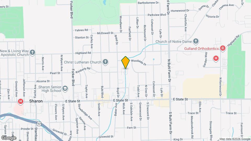 1655 Kimberly St, Unit 1655 Map and Location Details