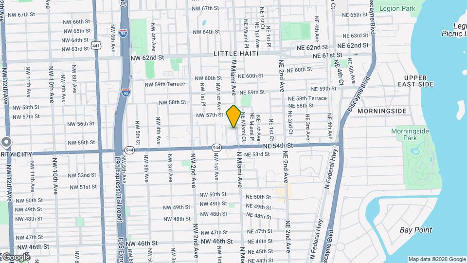 5530 N Miami Ave Map and Location Details