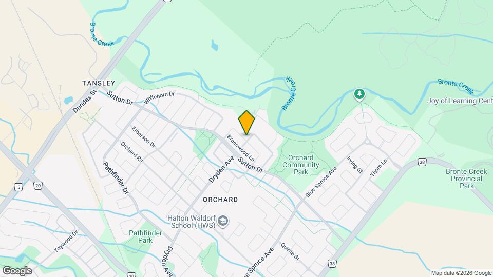 2247 Empire Crescent Map and Location Details