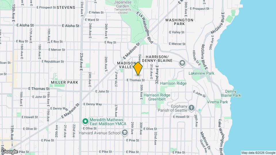 305 Dewey Pl E Map and Location Details