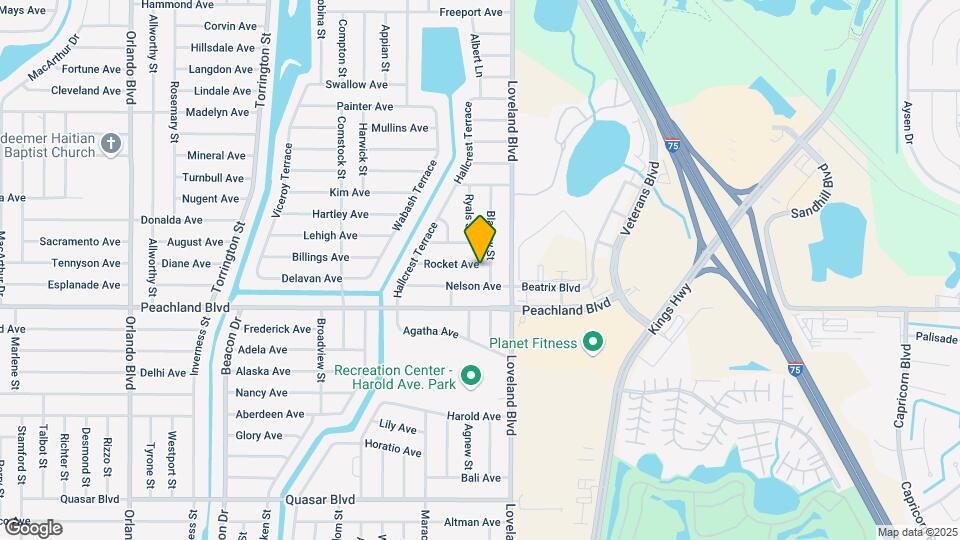 23501 Rocket Ave Map and Location Details