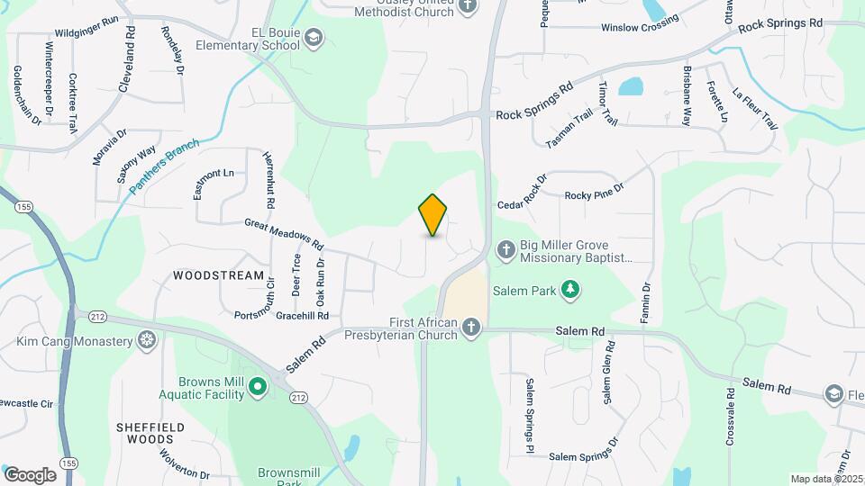 5207 Great Meadows Rd Map and Location Details