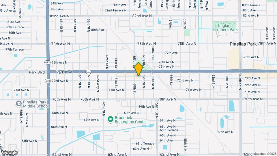 5941 72nd Ave N Map and Location Details
