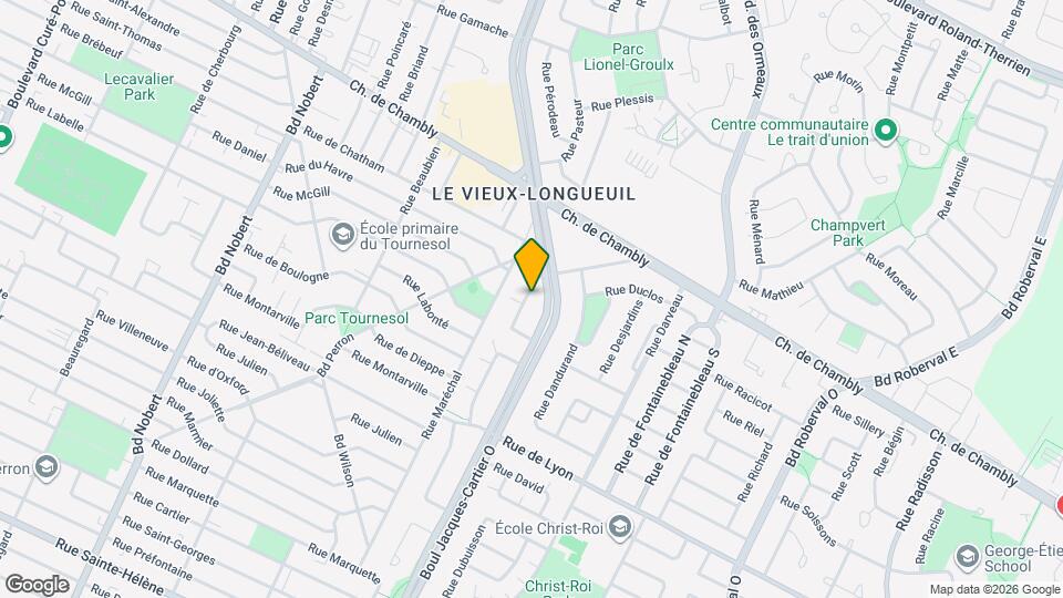 330 Denonville Rue Map and Location Details