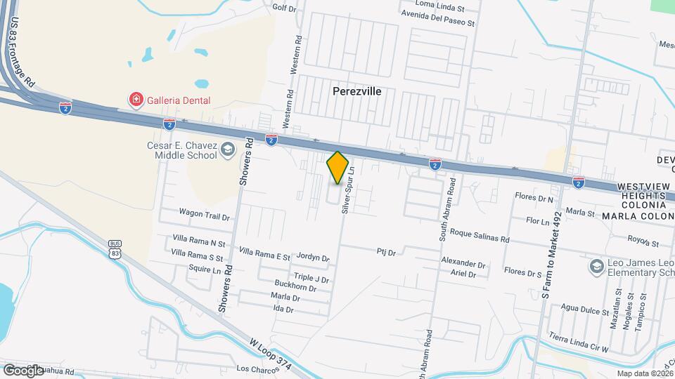 307 Silverado Dr E Map and Location Details