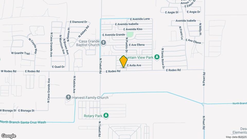 1192 E Rodeo Rd Map and Location Details