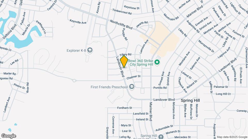 2841 Landover Blvd Map and Location Details