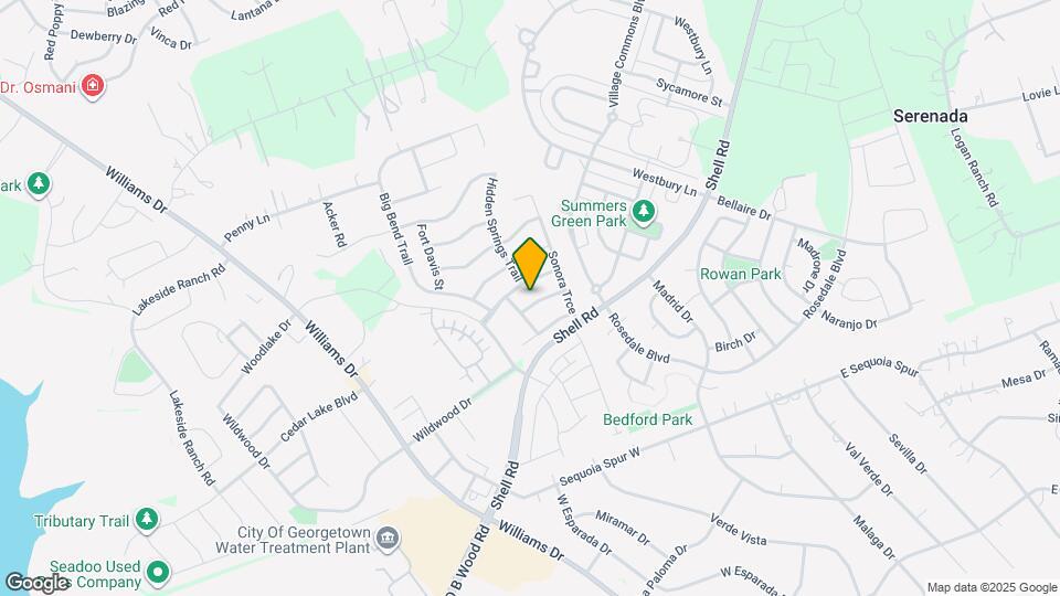 909 Big Thicket St Map and Location Details